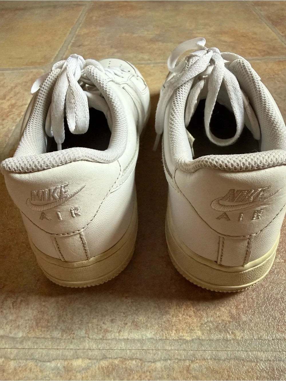 Nike Women’s White Low-Top Leather Sneakers